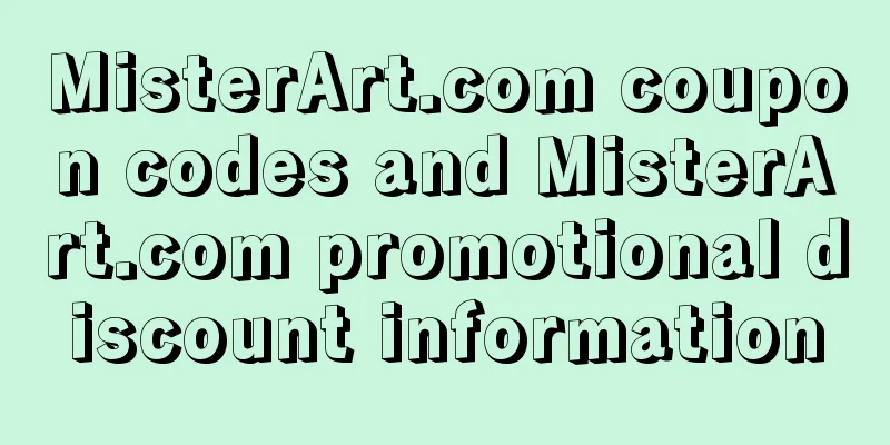MisterArt.com coupon codes and MisterArt.com promotional discount information