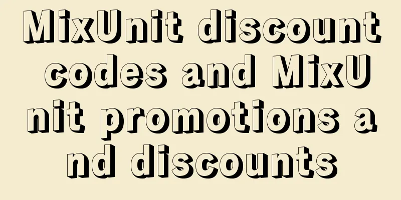 MixUnit discount codes and MixUnit promotions and discounts