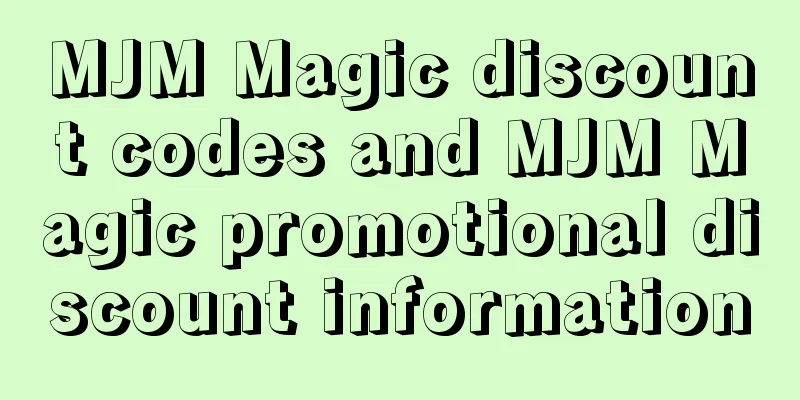 MJM Magic discount codes and MJM Magic promotional discount information