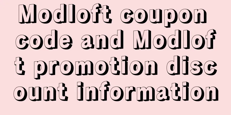 Modloft coupon code and Modloft promotion discount information
