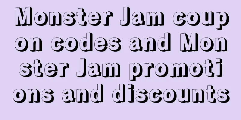 Monster Jam coupon codes and Monster Jam promotions and discounts