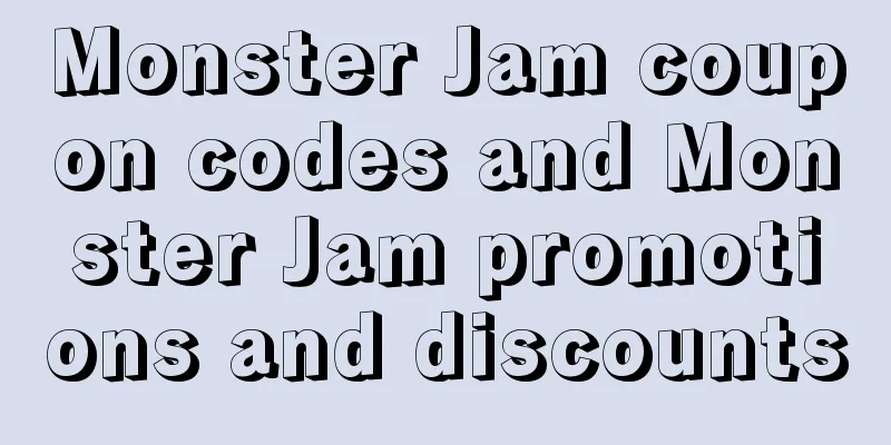 Monster Jam coupon codes and Monster Jam promotions and discounts