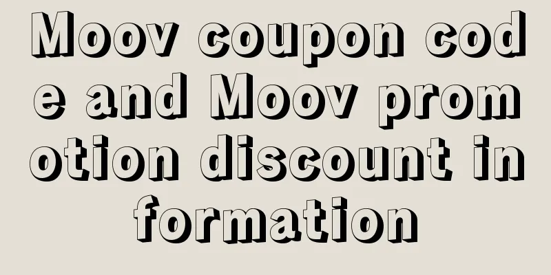 Moov coupon code and Moov promotion discount information