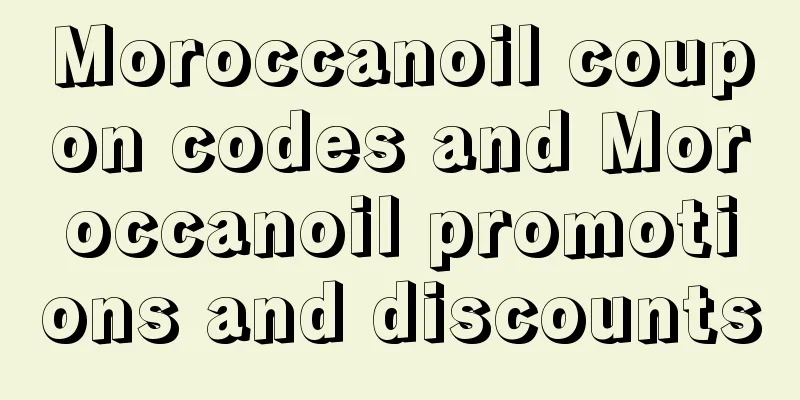 Moroccanoil coupon codes and Moroccanoil promotions and discounts