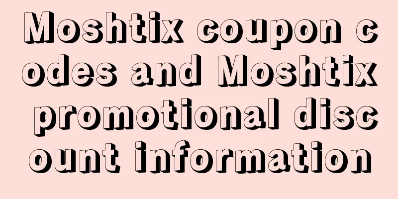 Moshtix coupon codes and Moshtix promotional discount information