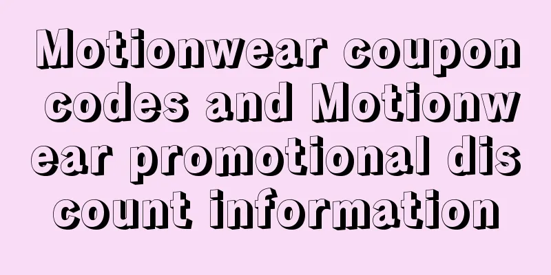Motionwear coupon codes and Motionwear promotional discount information