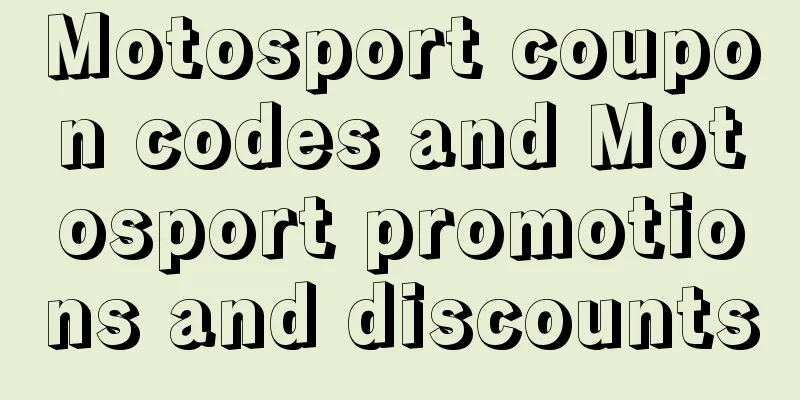Motosport coupon codes and Motosport promotions and discounts
