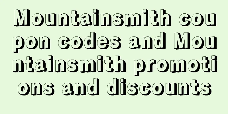 Mountainsmith coupon codes and Mountainsmith promotions and discounts