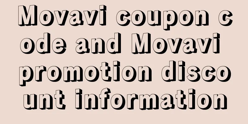 Movavi coupon code and Movavi promotion discount information