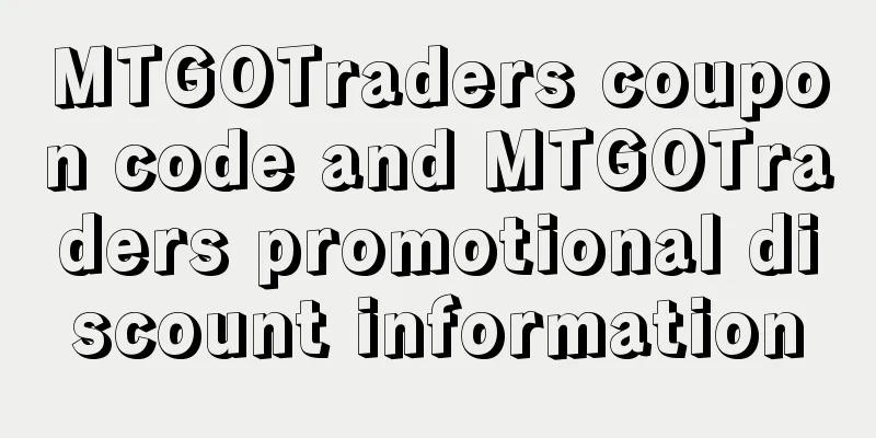 MTGOTraders coupon code and MTGOTraders promotional discount information