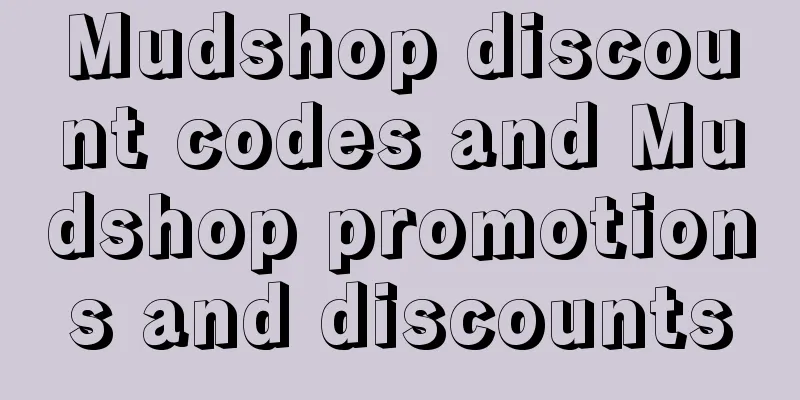 Mudshop discount codes and Mudshop promotions and discounts