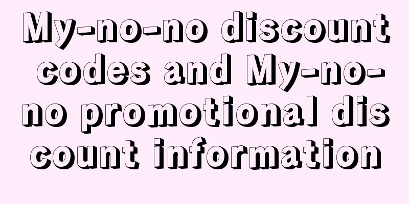 My-no-no discount codes and My-no-no promotional discount information
