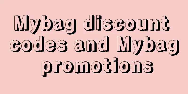 Mybag discount codes and Mybag promotions