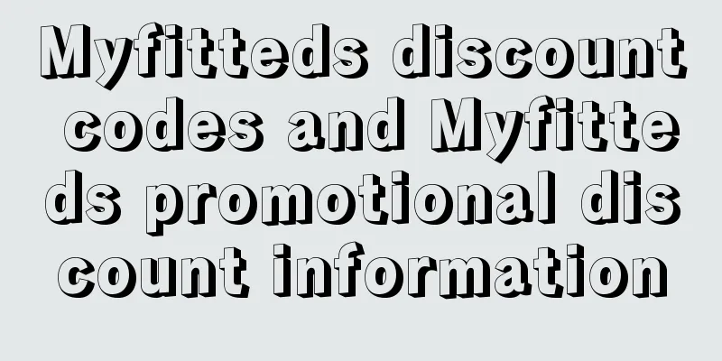 Myfitteds discount codes and Myfitteds promotional discount information
