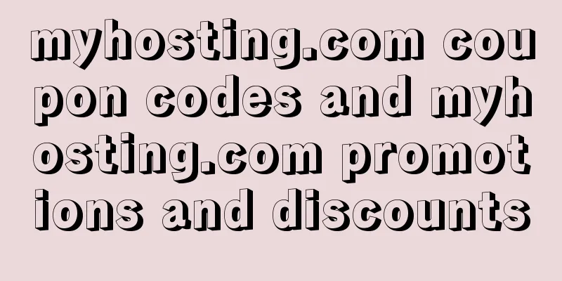myhosting.com coupon codes and myhosting.com promotions and discounts