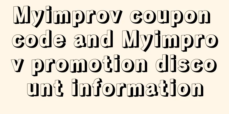 Myimprov coupon code and Myimprov promotion discount information