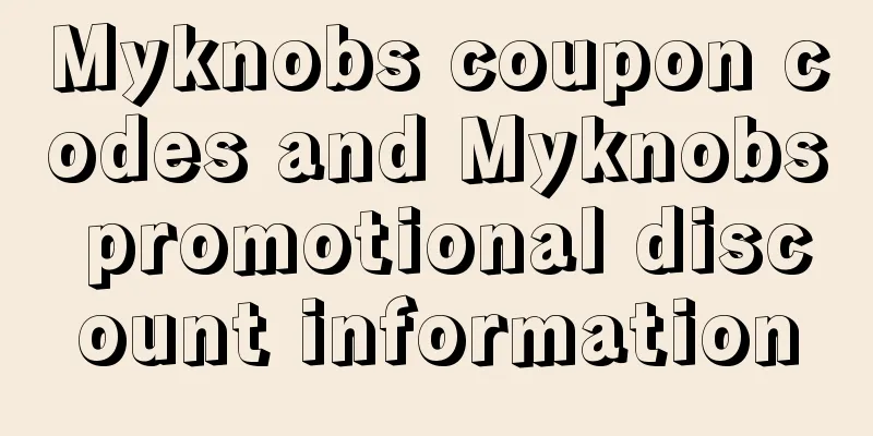 Myknobs coupon codes and Myknobs promotional discount information