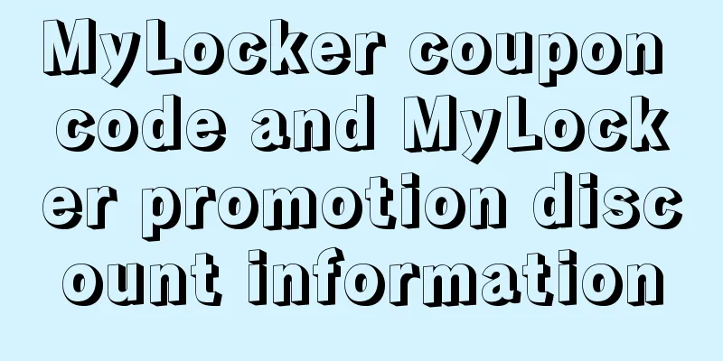 MyLocker coupon code and MyLocker promotion discount information