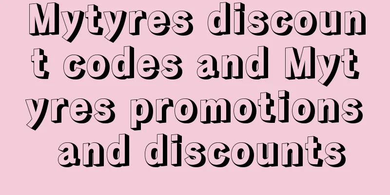 Mytyres discount codes and Mytyres promotions and discounts