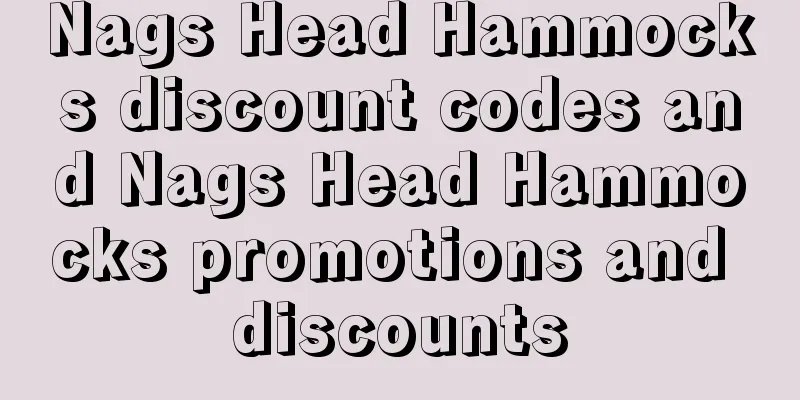 Nags Head Hammocks discount codes and Nags Head Hammocks promotions and discounts