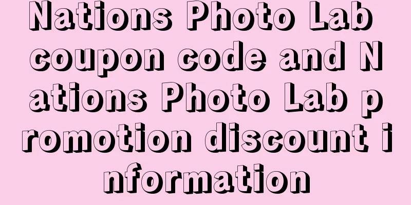 Nations Photo Lab coupon code and Nations Photo Lab promotion discount information