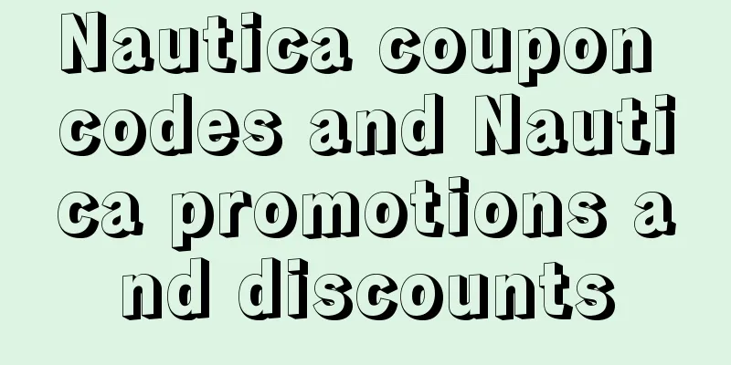 Nautica coupon codes and Nautica promotions and discounts