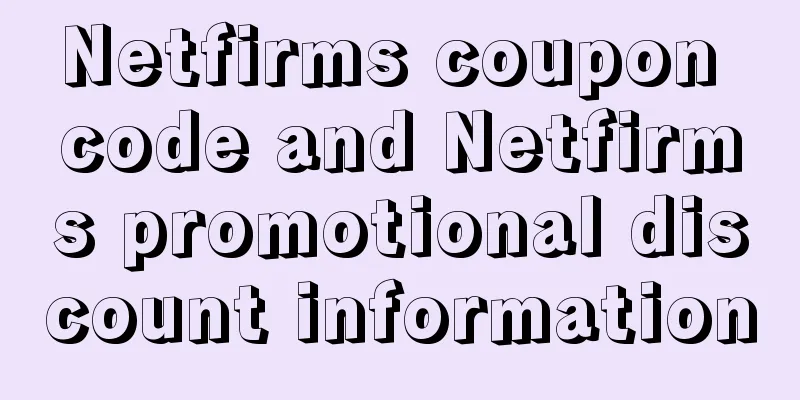 Netfirms coupon code and Netfirms promotional discount information