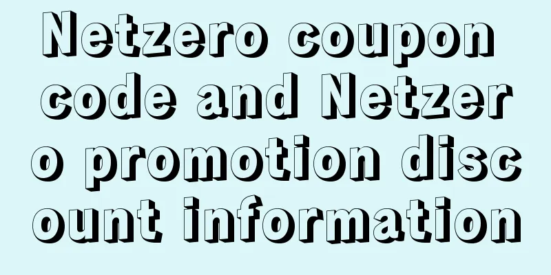 Netzero coupon code and Netzero promotion discount information