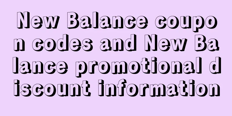 New Balance coupon codes and New Balance promotional discount information