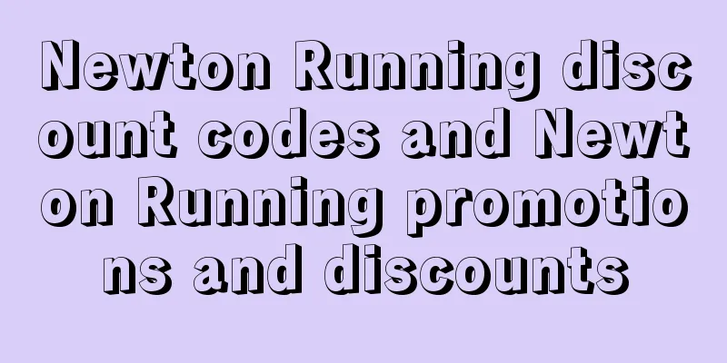 Newton Running discount codes and Newton Running promotions and discounts