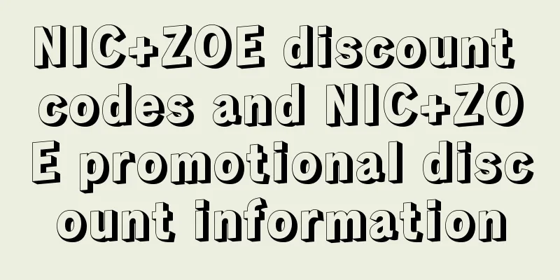 NIC+ZOE discount codes and NIC+ZOE promotional discount information