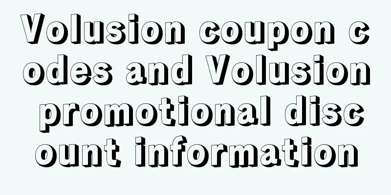 Volusion coupon codes and Volusion promotional discount information