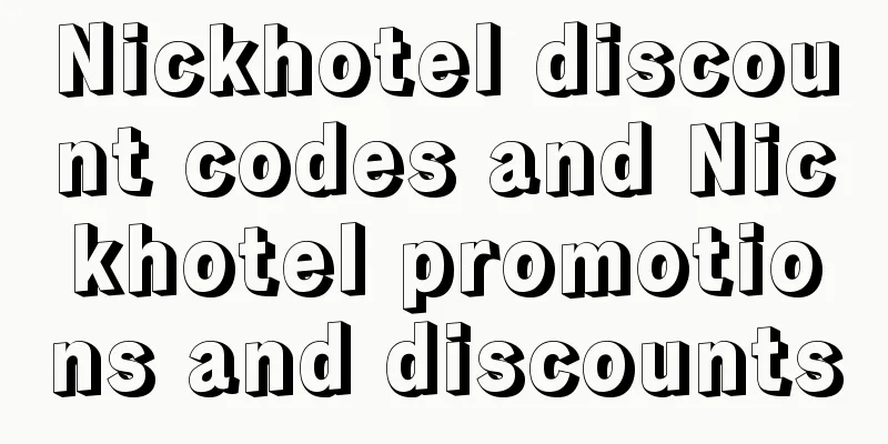 Nickhotel discount codes and Nickhotel promotions and discounts