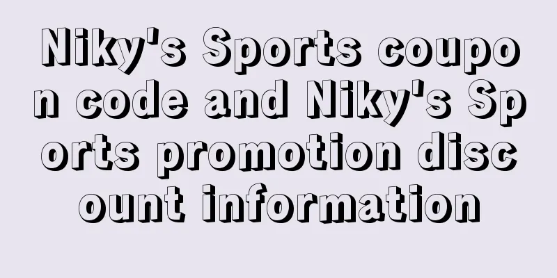Niky's Sports coupon code and Niky's Sports promotion discount information