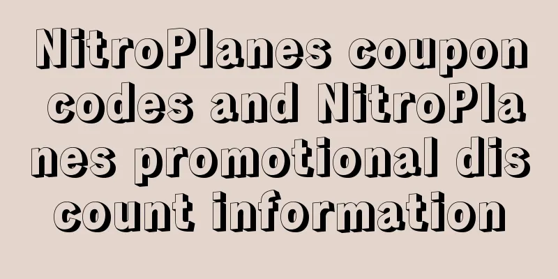 NitroPlanes coupon codes and NitroPlanes promotional discount information