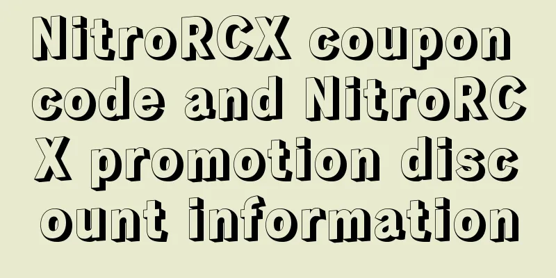 NitroRCX coupon code and NitroRCX promotion discount information