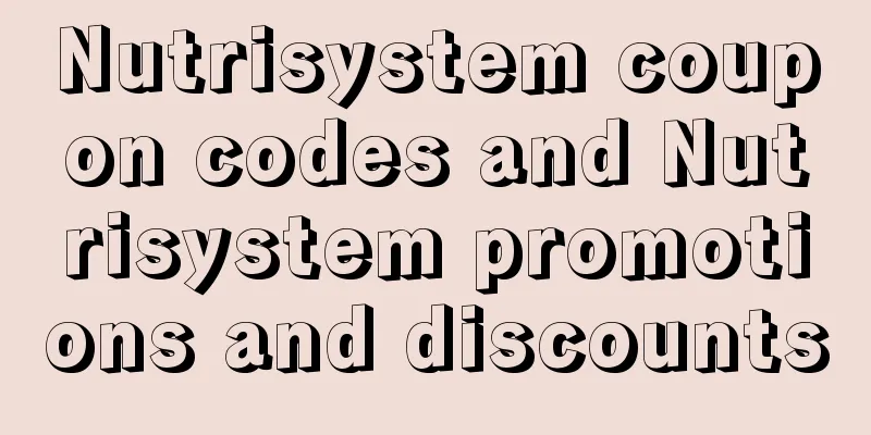 Nutrisystem coupon codes and Nutrisystem promotions and discounts