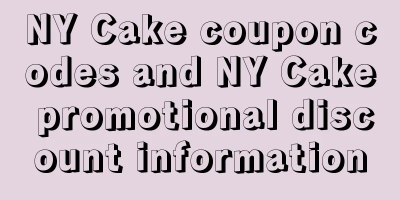 NY Cake coupon codes and NY Cake promotional discount information