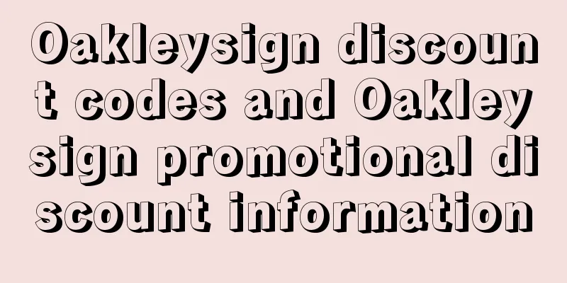 Oakleysign discount codes and Oakleysign promotional discount information