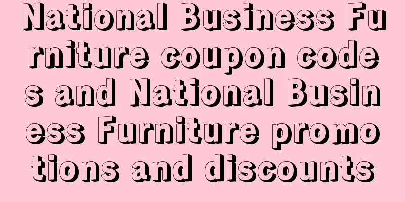 National Business Furniture coupon codes and National Business Furniture promotions and discounts