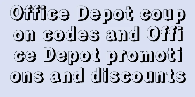 Office Depot coupon codes and Office Depot promotions and discounts