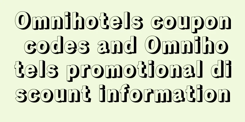 Omnihotels coupon codes and Omnihotels promotional discount information