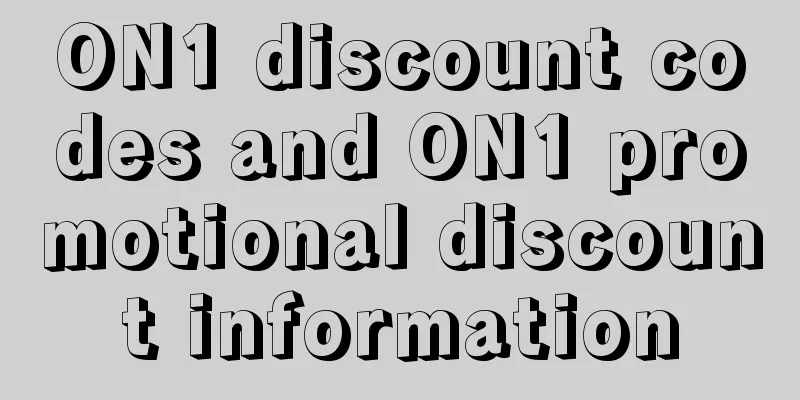 ON1 discount codes and ON1 promotional discount information