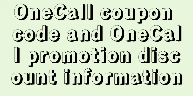 OneCall coupon code and OneCall promotion discount information