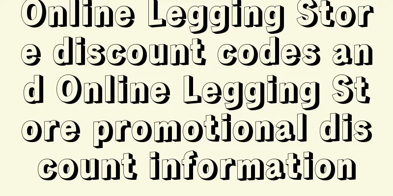 Online Legging Store discount codes and Online Legging Store promotional discount information