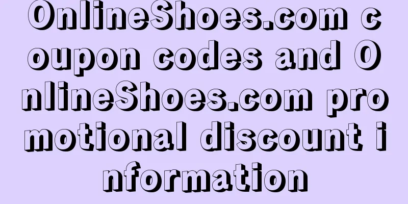 OnlineShoes.com coupon codes and OnlineShoes.com promotional discount information