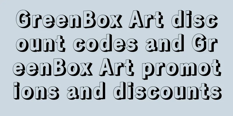 GreenBox Art discount codes and GreenBox Art promotions and discounts