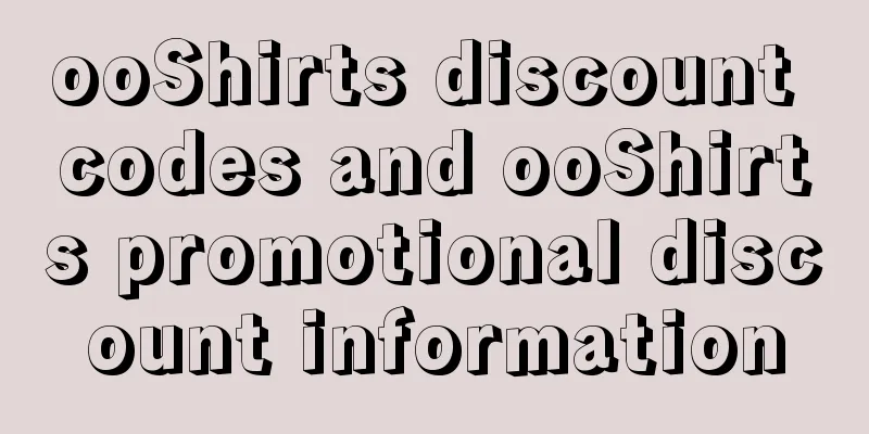 ooShirts discount codes and ooShirts promotional discount information