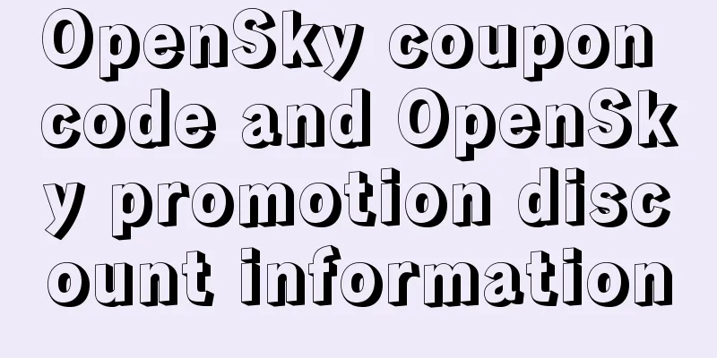 OpenSky coupon code and OpenSky promotion discount information