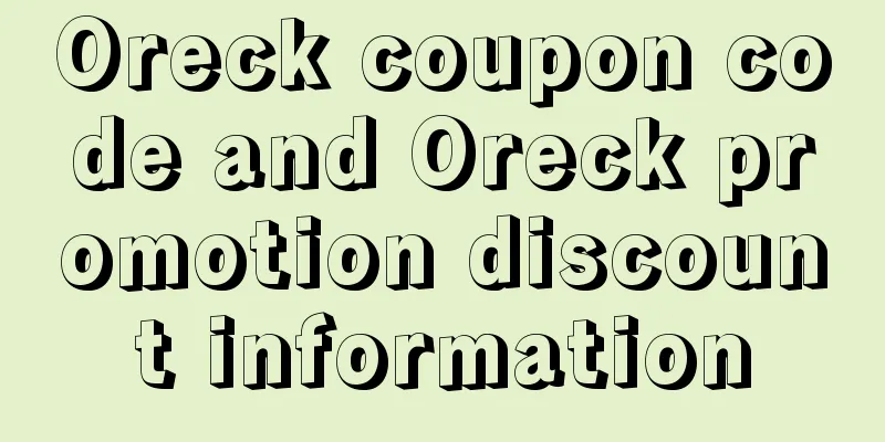Oreck coupon code and Oreck promotion discount information